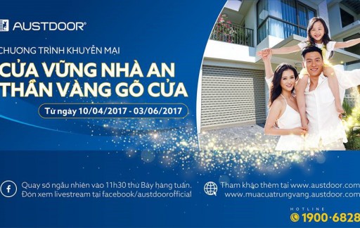 Mua cửa khe thoáng trúng vàng AUSTDOOR