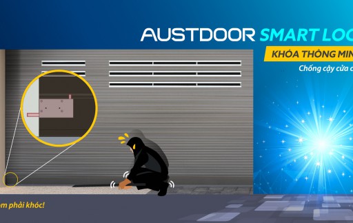 SMART LOCK – KHÓA THÔNG MINH CHỐNG CẠY CỬA CUỐN