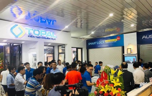 Sức thu hút từ khu trưng bày Austdoor - Vietbuild Đà Nẵng 2019