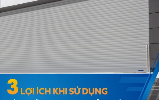 3 Lợi ích vượt trội khi lắp cửa cuốn Austdoor đồng bộ