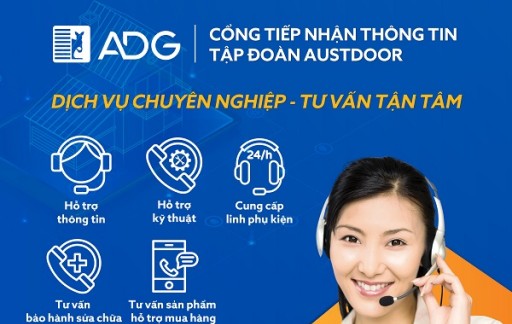 Thông báo các cổng tiếp nhận thông tin của Cửa cuốn Austdoor