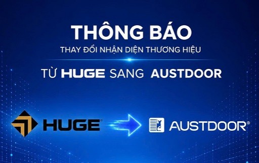 THÔNG BÁO CHUYỂN ĐỔI THƯƠNG HIỆU TỪ CỬA GỖ HUGE SANG CỬA GỖ AUSTDOOR